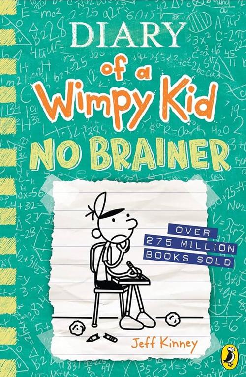 Diary of a Wimpy Kid: No Brainer SB #18 cover