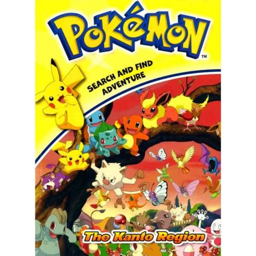 Pokemon Search and Find Adventure: Kanto region cover