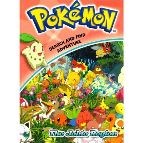 Pokemon Search and Find Adventure: Johto region cover