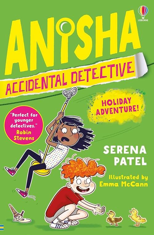 Usborne Anisha, Accidental Detective: Holiday adventure cover