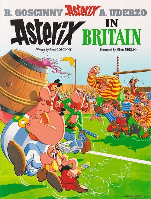 Asterix in Britain cover
